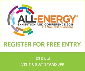 ESE to exhibit at All Energy 2018