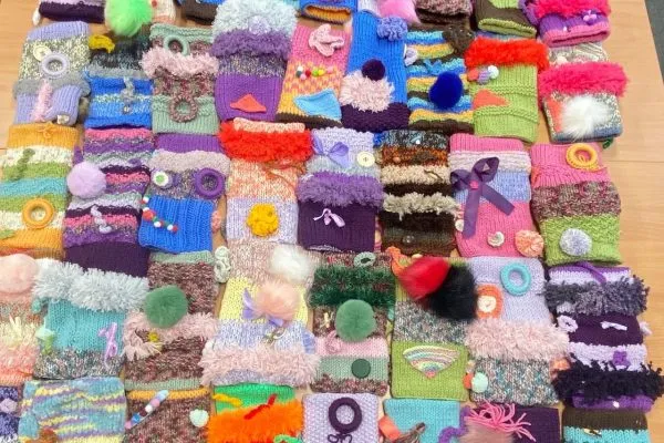 Twiddlemuffs Donation to Dementia Patients